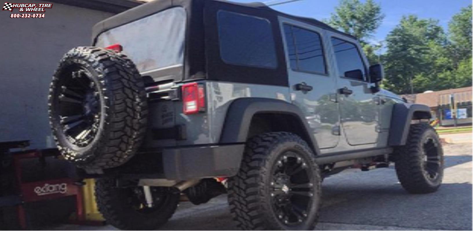 vehicle gallery/jeep wrangler xd series xd822 monster ii   wheels and rims