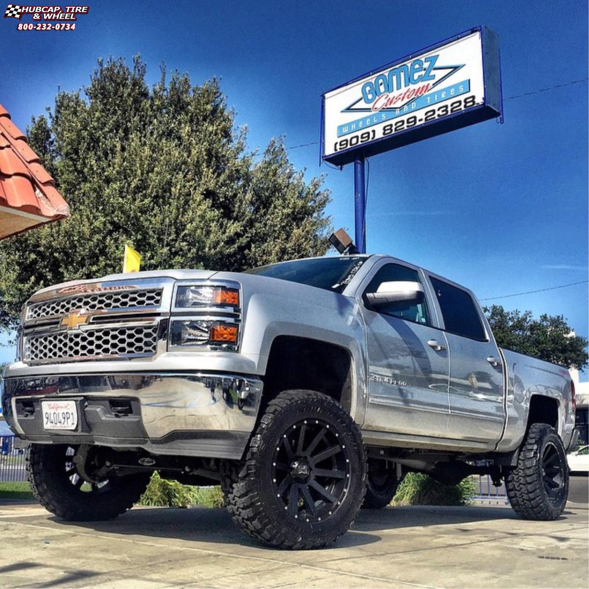 vehicle gallery/chevrolet silverado 1500 xd series xd818 heist   wheels and rims