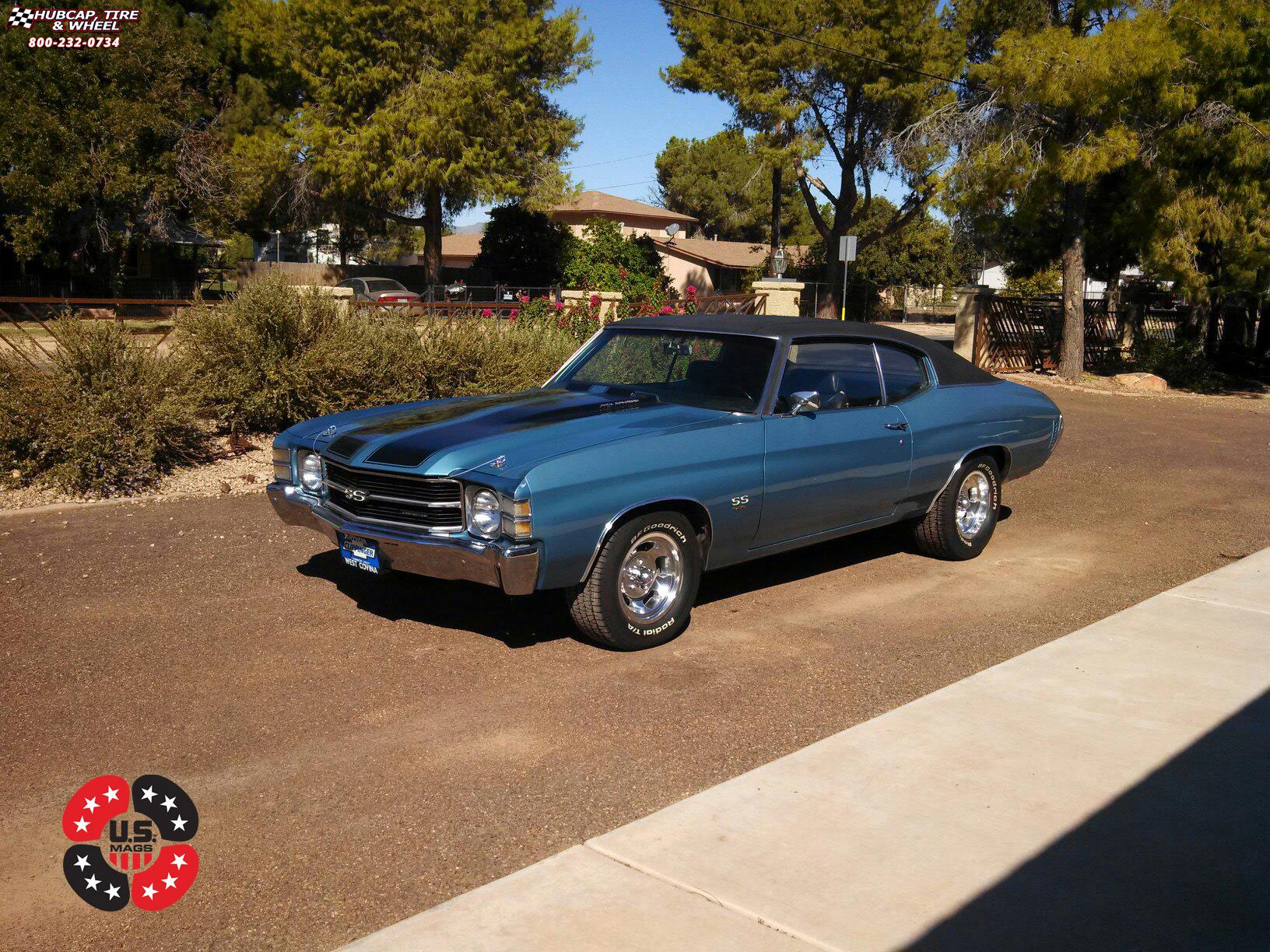 vehicle gallery/chevrolet chevelle ss us mags indy u101 0X0  Polished wheels and rims