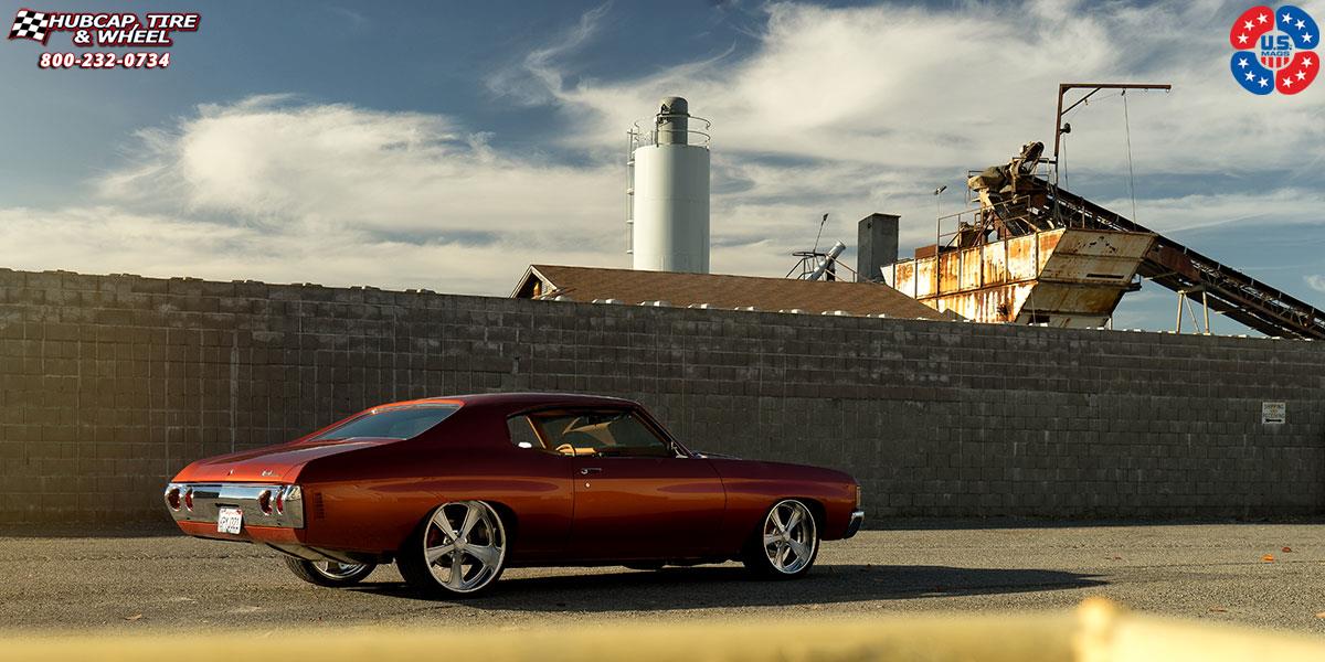 vehicle gallery/chevrolet chevelle us mags milner u514 concave 20X9   wheels and rims