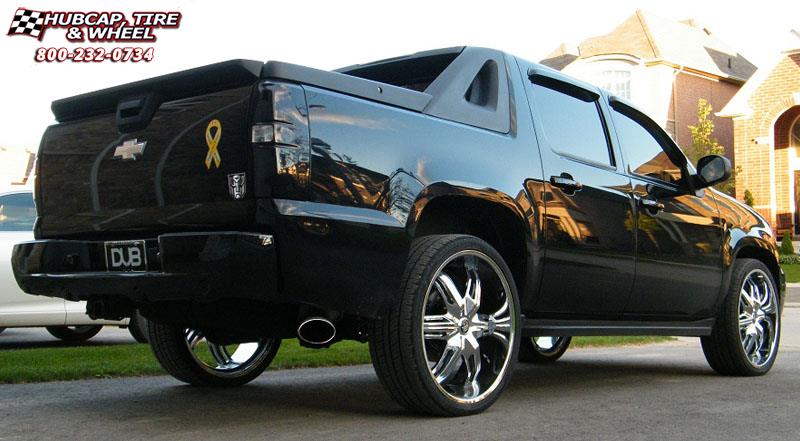 vehicle gallery/chevrolet avalanche dub drone 5 s155   wheels and rims