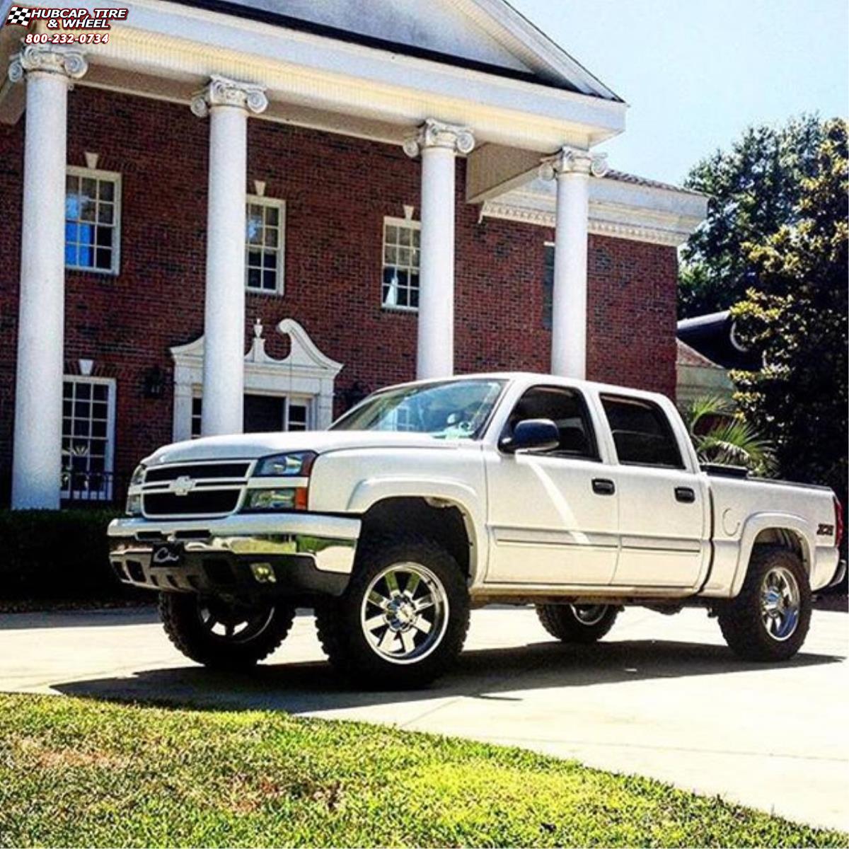 vehicle gallery/chevrolet silverado 1500 moto metal mo962  Chrome wheels and rims