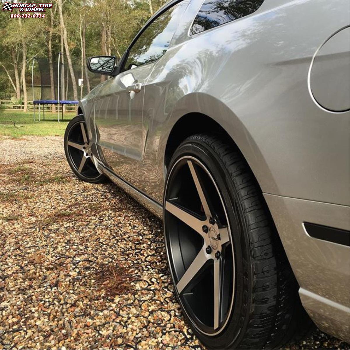 vehicle gallery/ford mustang xd series km685 district   wheels and rims