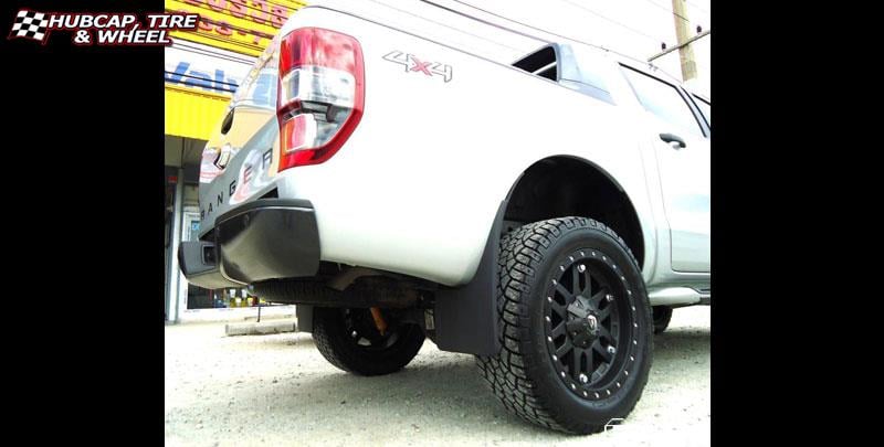 vehicle gallery/ford ranger fuel mojave 0X0  Black wheels and rims
