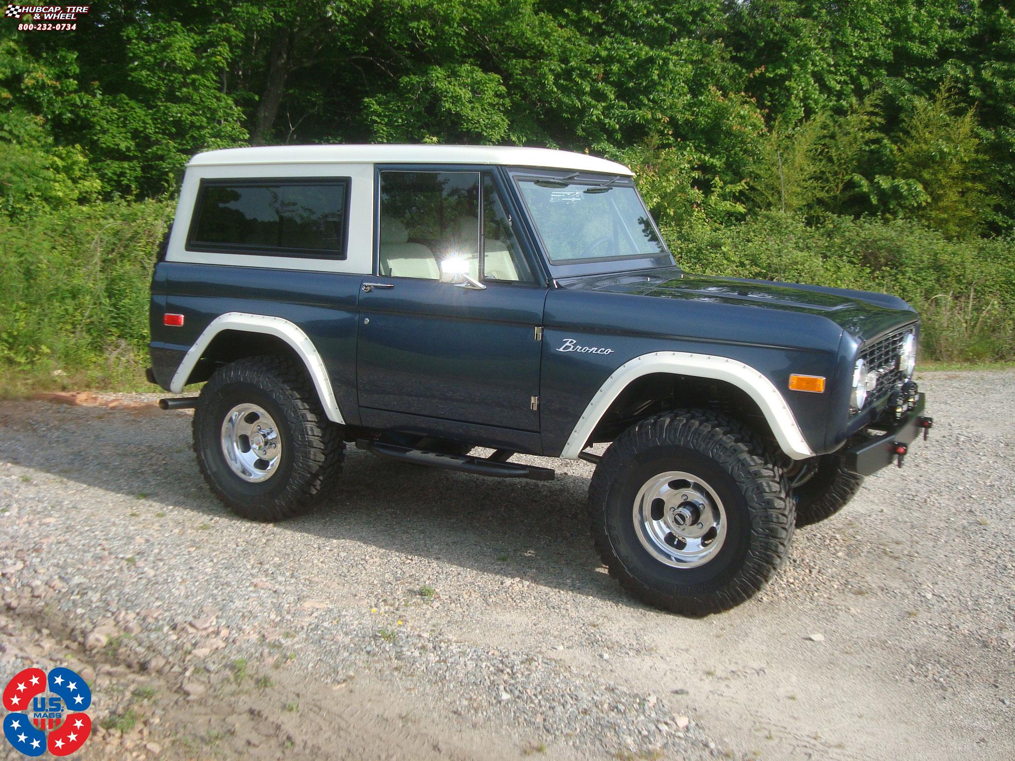 vehicle gallery/ford bronco us mags indy u101 truck 15X9  Polished wheels and rims