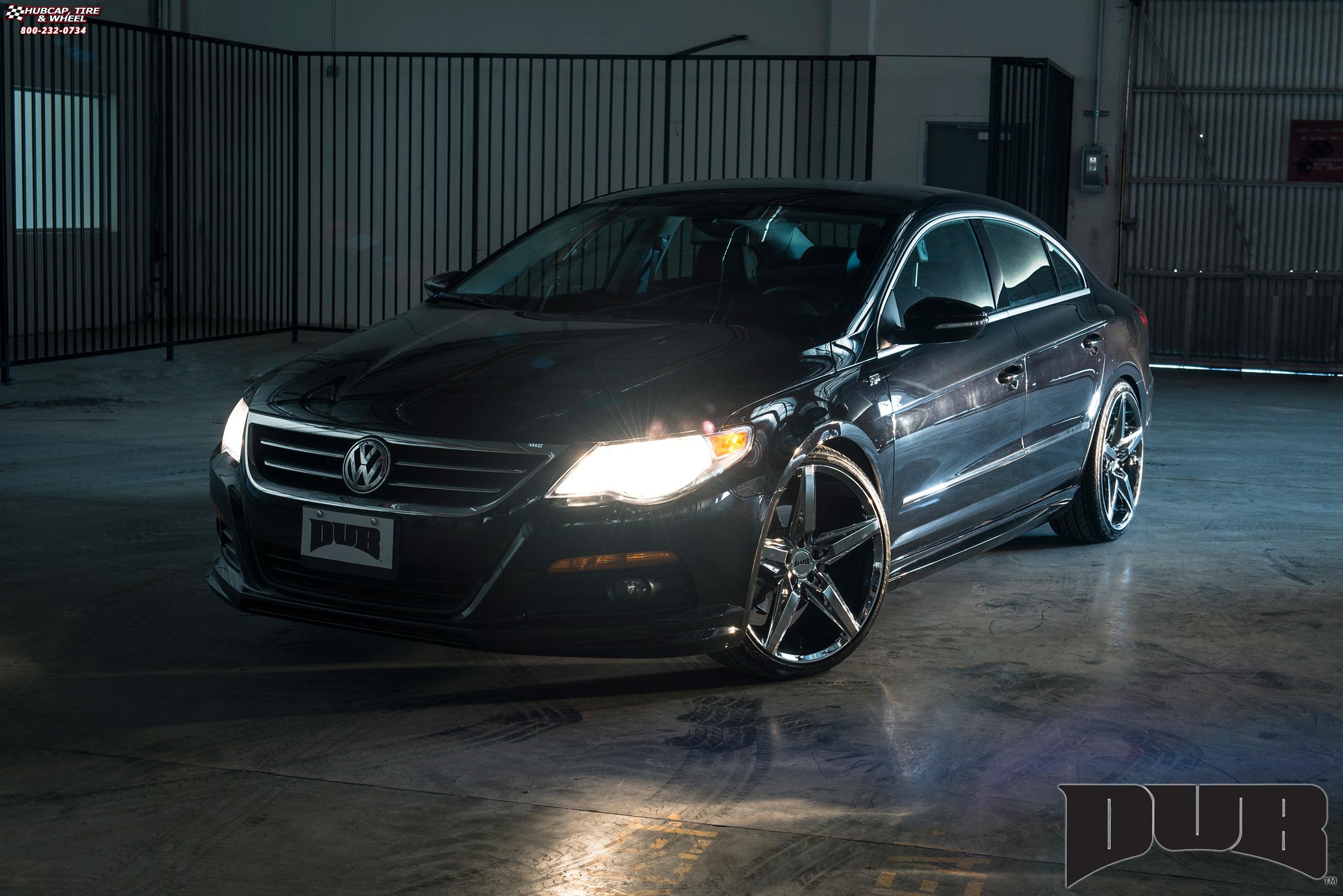 vehicle gallery/volkswagen cc dub lace s118 20X8.5  PVD Chrome wheels and rims