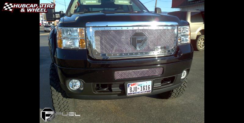 vehicle gallery/gmc denali 2500 fuel throttle d513 0X0  Matte Black & Milled wheels and rims