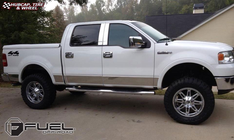 vehicle gallery/ford f 150 fuel hostage d530 0X0  Chrome wheels and rims