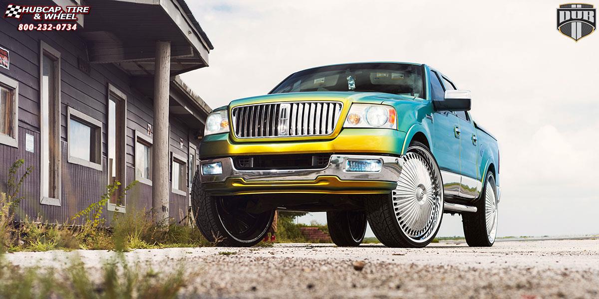 vehicle gallery/ford f 150 dub s777 bellagio 32X9  Chrome wheels and rims