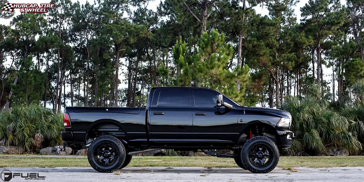 vehicle gallery/dodge ram 2500 fuel driller d256 22X12   wheels and rims