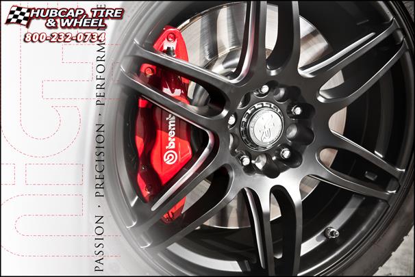 vehicle gallery/mitsubishi lancer evo niche nr6 m105 18x85  Anthracite & Milled Spoke wheels and rims