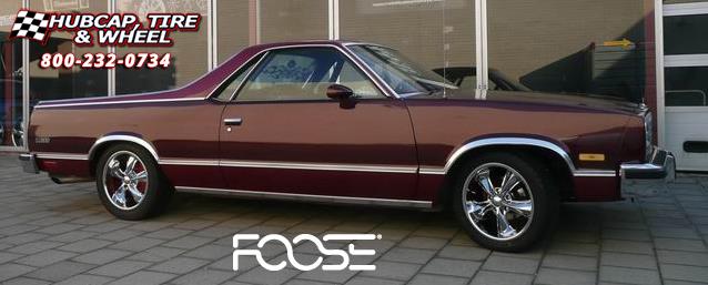 vehicle gallery/1983 chevrolet el camino foose legend f105  Chrome wheels and rims