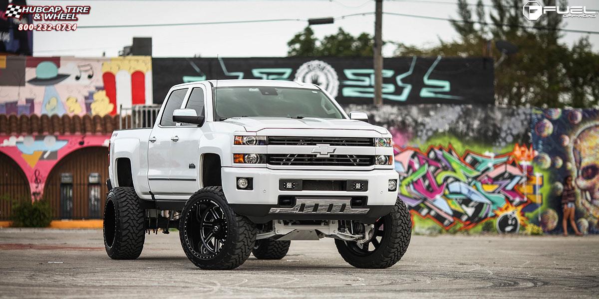 vehicle gallery/chevrolet silverado 2500 hd fuel forged ff07 24X12  Polished or Custom Painted wheels and rims