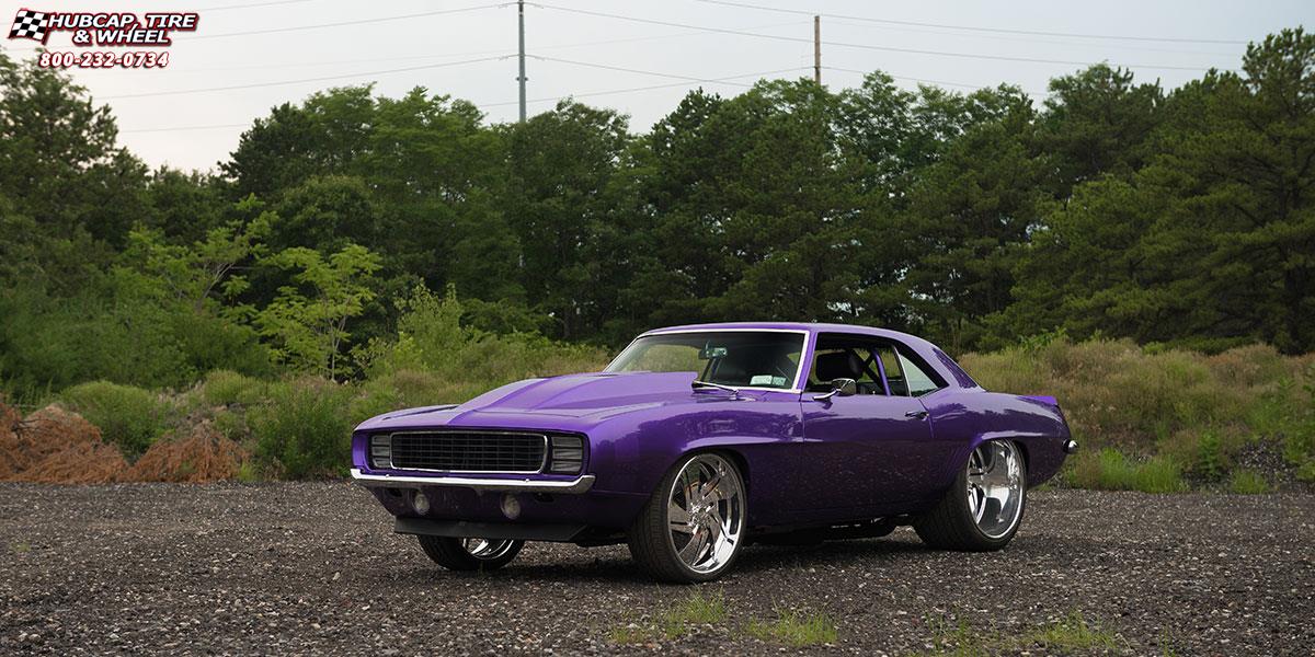 vehicle gallery/chevrolet camaro us mags phantom u567 22X9  Polished wheels and rims