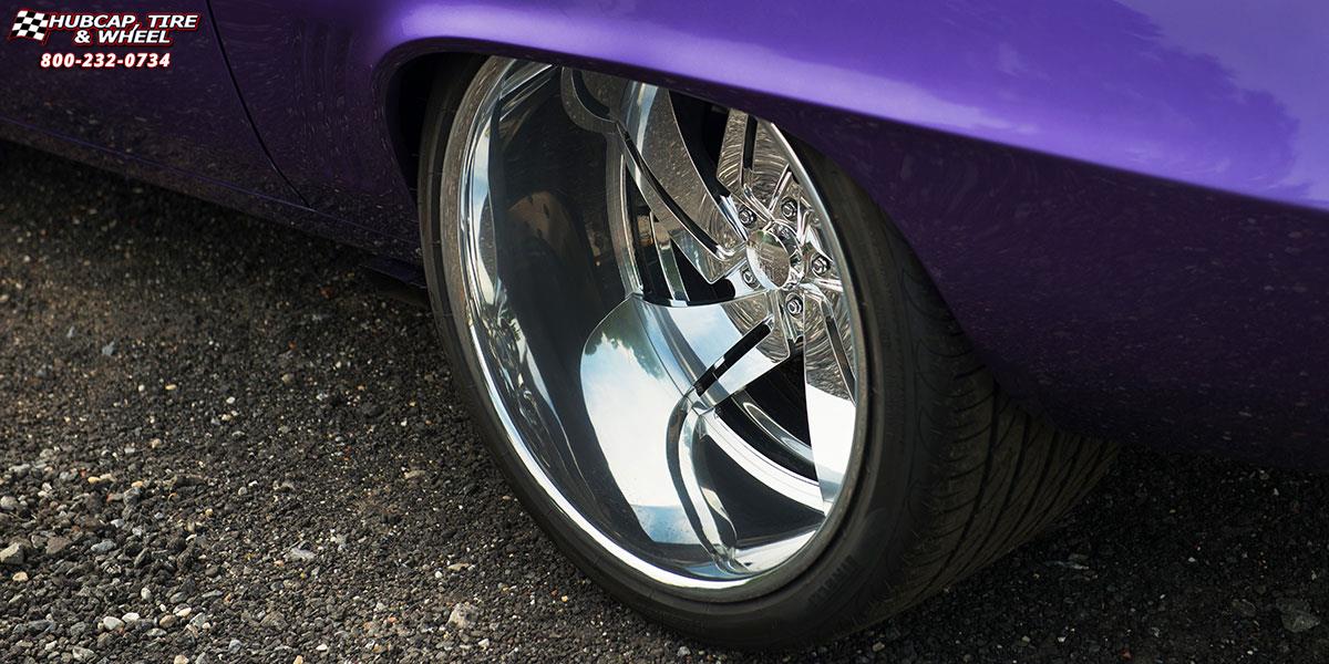 vehicle gallery/chevrolet camaro us mags phantom u567 22X9  Polished wheels and rims