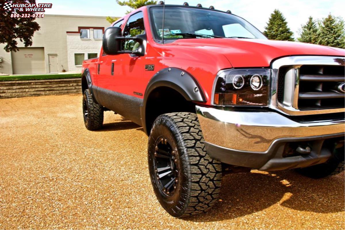 vehicle gallery/ford f 350 xd series xd822 monster ii   wheels and rims