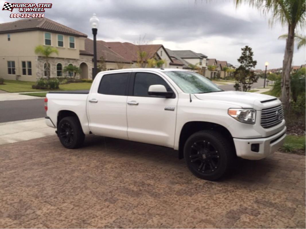 vehicle gallery/2016 toyota tundra xd series xd778 monster 20x9  Matte Black wheels and rims