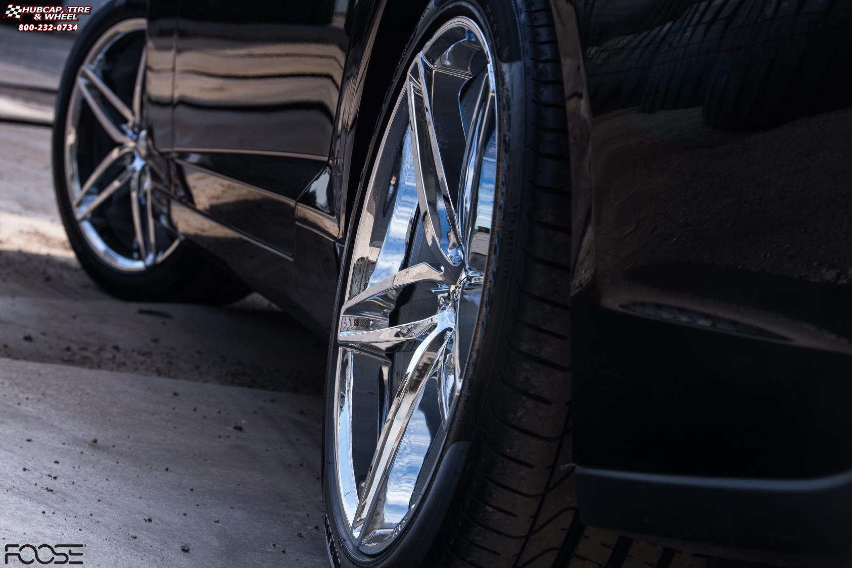 vehicle gallery/2013 chevrolet camaro foose stallion f155 20X9  Chrome wheels and rims