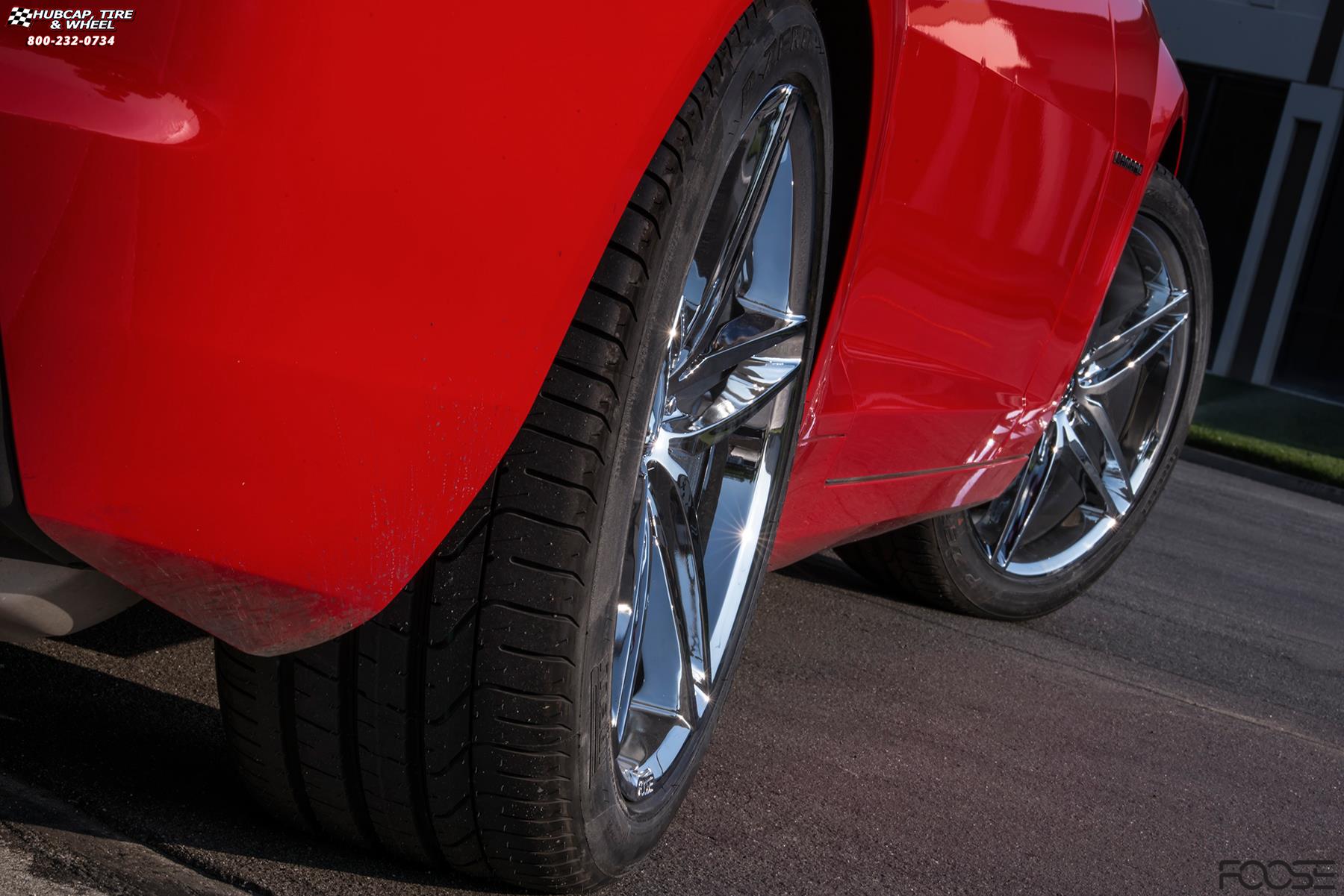 vehicle gallery/2013 chevrolet camaro foose stallion f155 20X9  Chrome wheels and rims