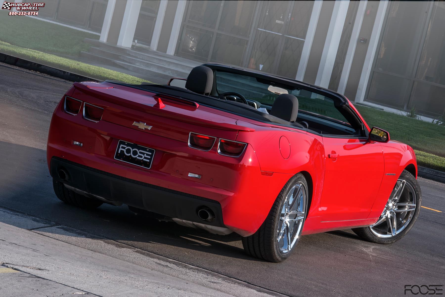 vehicle gallery/2013 chevrolet camaro foose stallion f155 20X9  Chrome wheels and rims