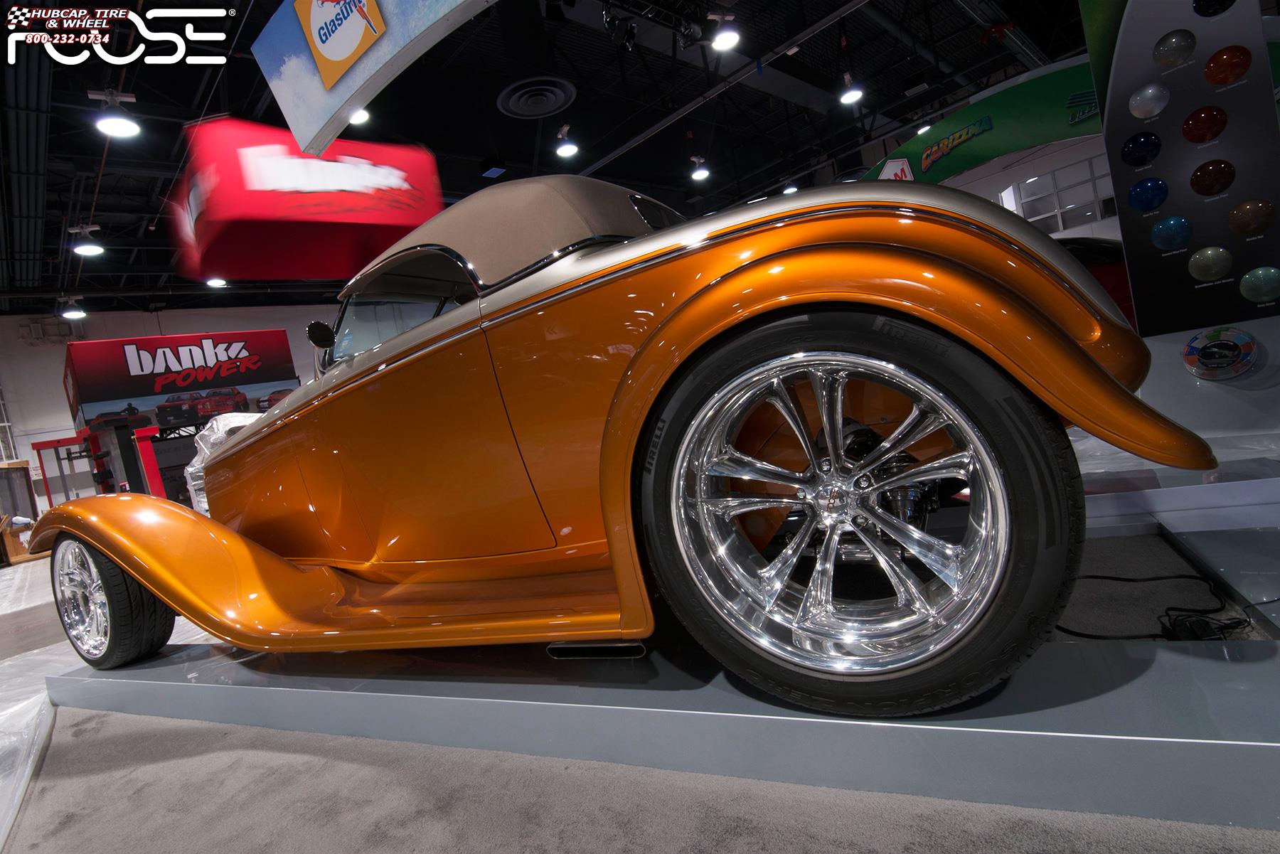 vehicle gallery/1932 ford roadster foose knuckle f227  Polished wheels and rims
