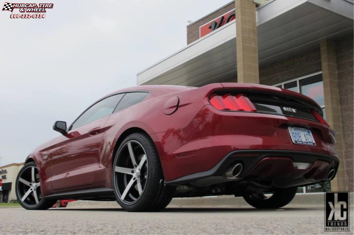 vehicle gallery/ford mustang xd series km685 district   wheels and rims