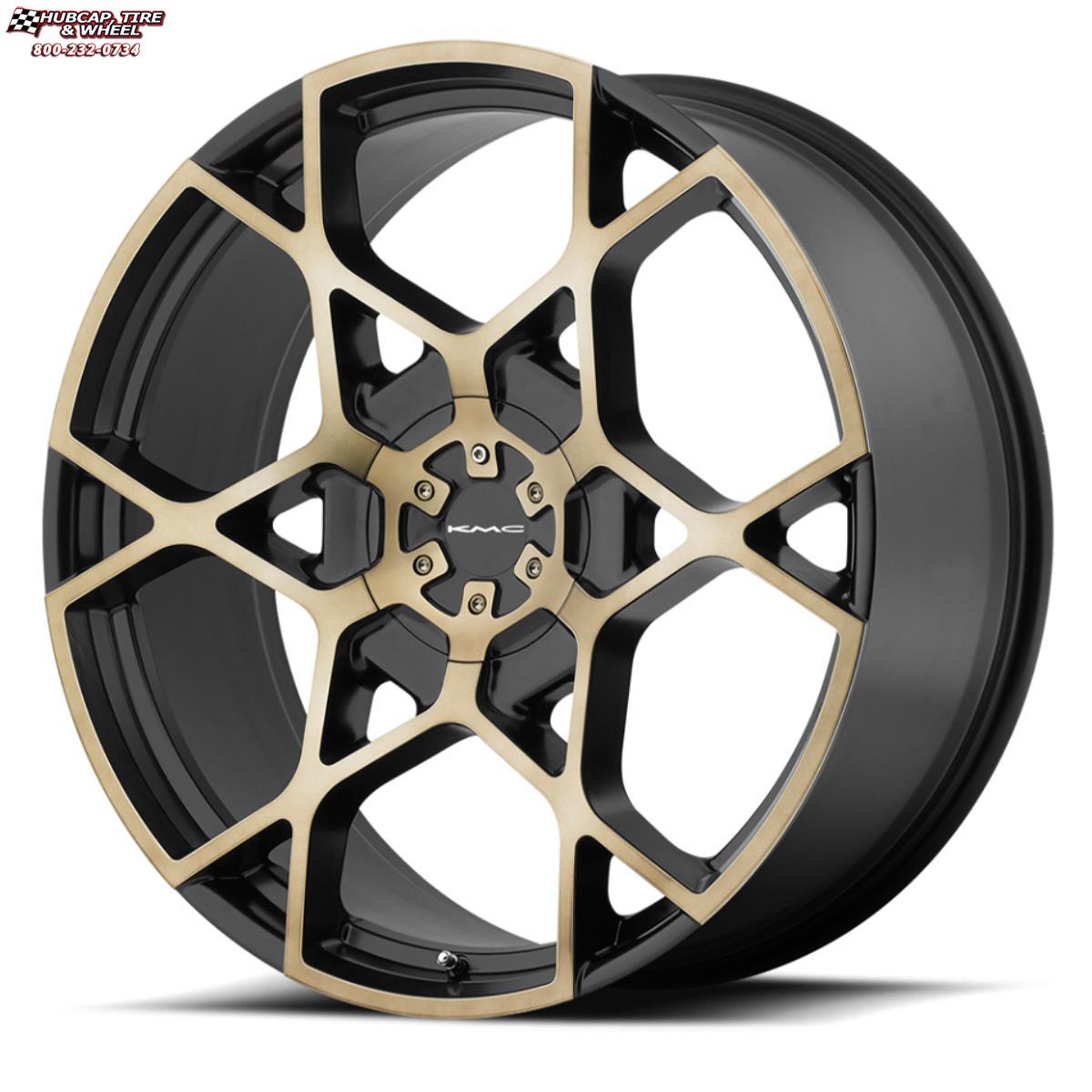 vehicle gallery/land rover range rover xd series km695 crosshair  Black Tinted Machined wheels and rims