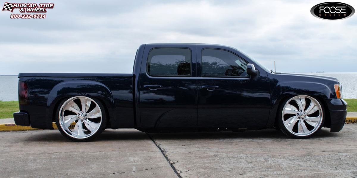 vehicle gallery/2014 chevrolet silverado 1500 foose bel air f214 26X9  Brushed and Polished wheels and rims