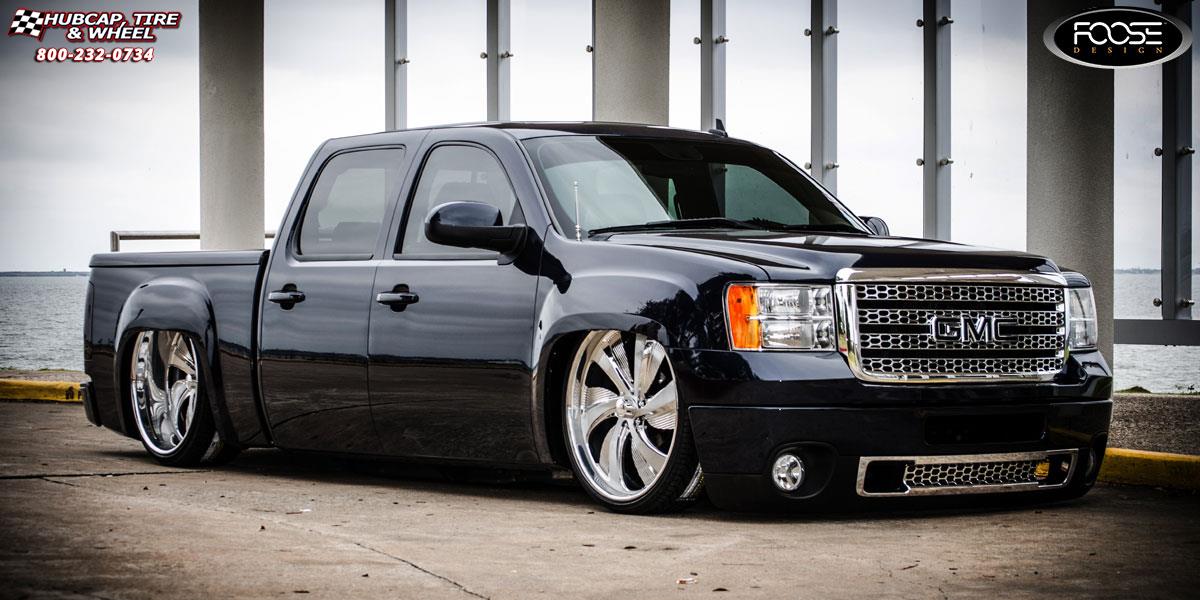 vehicle gallery/2014 chevrolet silverado 1500 foose bel air f214 26X9  Brushed and Polished wheels and rims