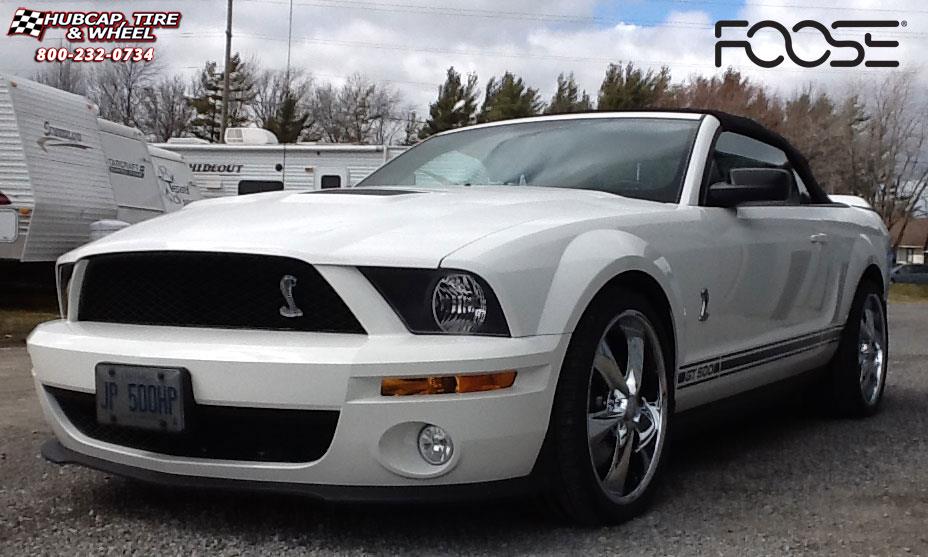 vehicle gallery/2009 ford gt 500 cobra foose legend f105 20X0  Chrome wheels and rims
