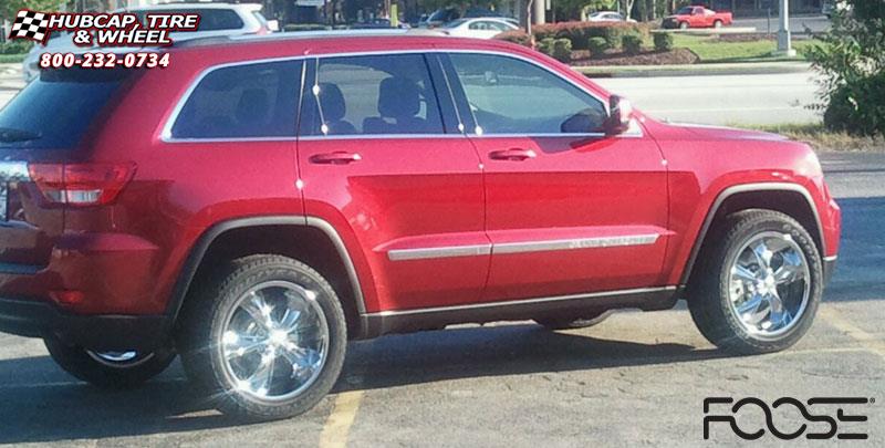vehicle gallery/2014 jeep grand cherokee foose legend f105 20X9  Chrome wheels and rims
