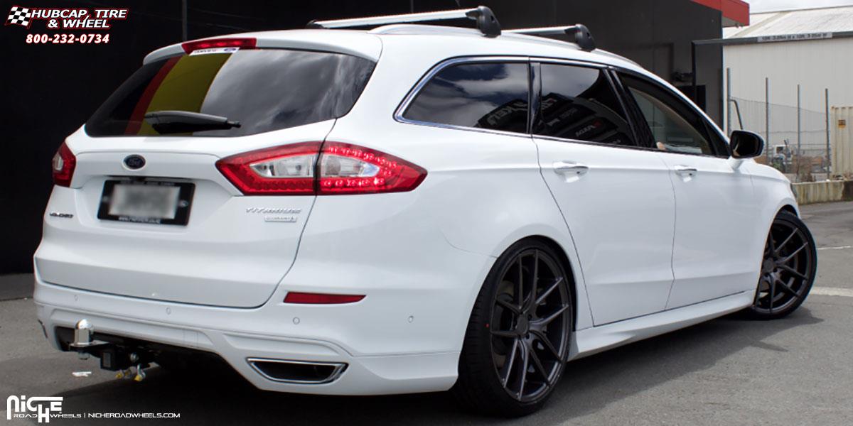 vehicle gallery/ford mondeo niche targa m129 20x85  Anthracite wheels and rims