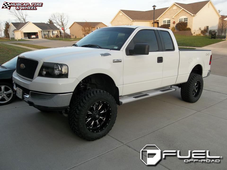 vehicle gallery/ford f 150 fuel throttle d513 0X0  Matte Black & Milled wheels and rims