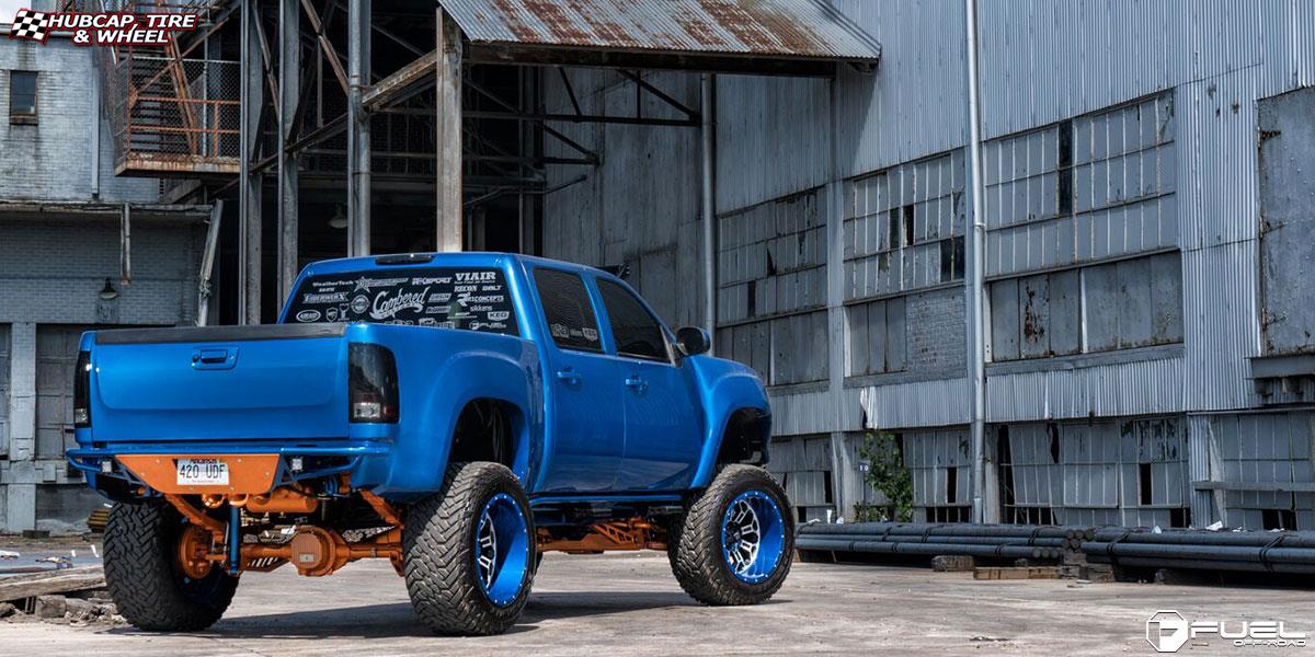 vehicle gallery/gmc sierra 1500 fuel crush d268 22X14  Custom wheels and rims