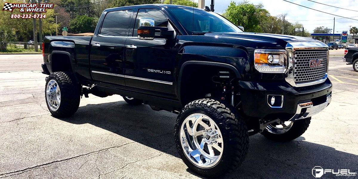 vehicle gallery/gmc sierra 2500 hd fuel forged ff03 24X14  Polished or Custom Painted wheels and rims