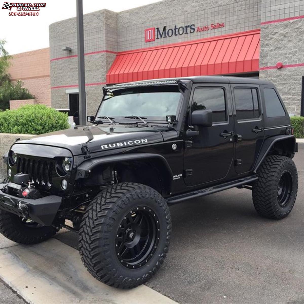vehicle gallery/jeep wrangler xd series xd128 machete x  Satin Black wheels and rims