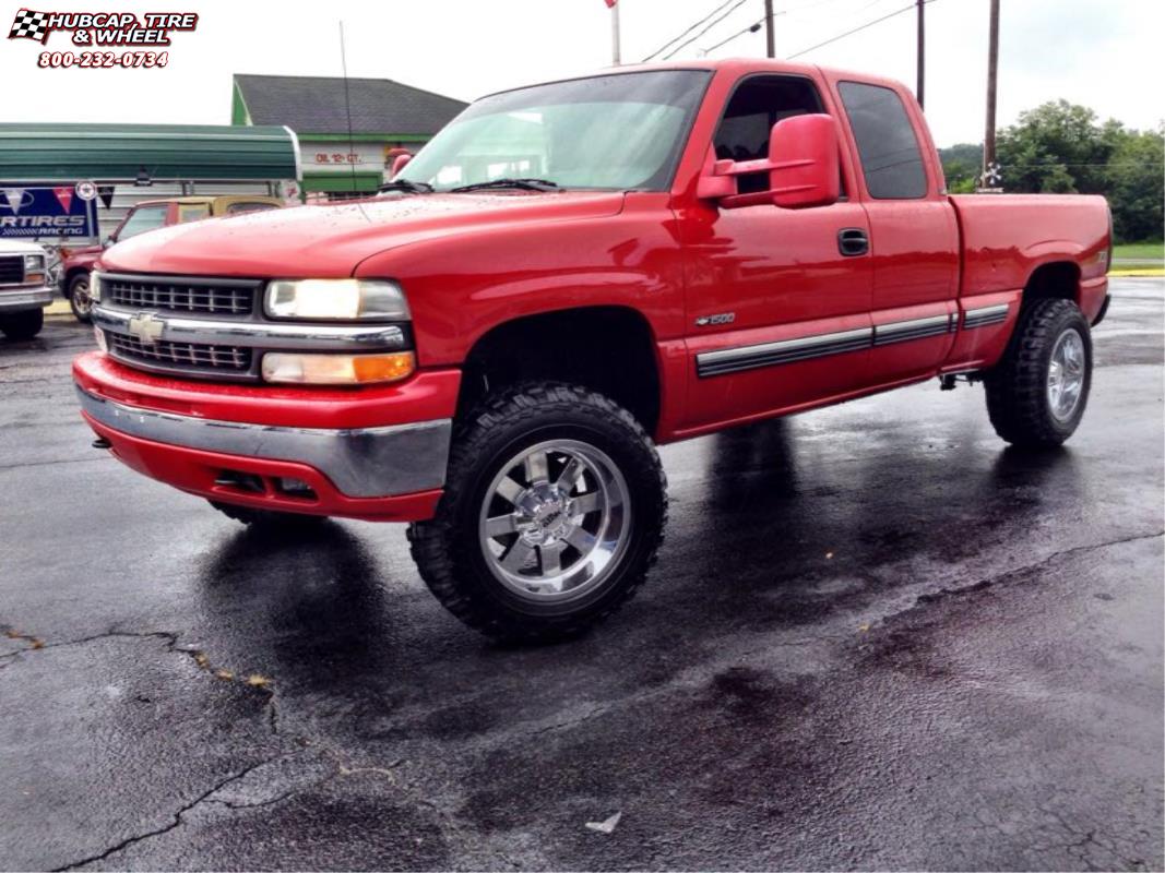 vehicle gallery/chevrolet silverado 1500 moto metal mo962  Chrome wheels and rims