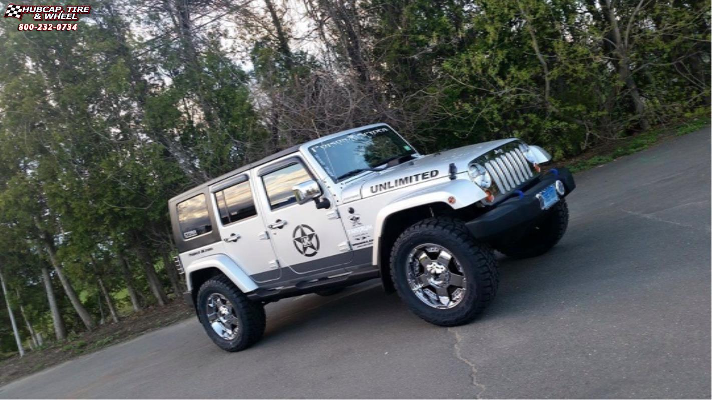 vehicle gallery/2007 jeep wrangler xd series xd811 rockstar 2 20x9   wheels and rims