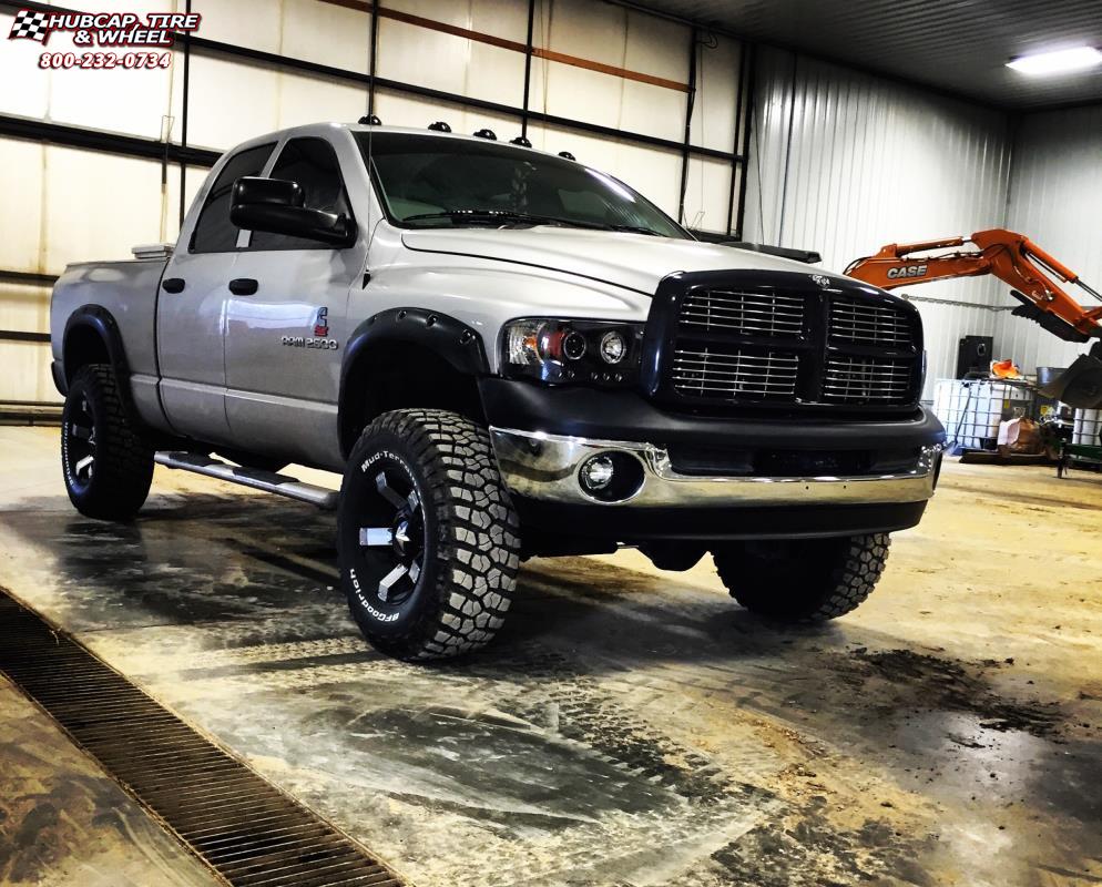 vehicle gallery/2003 dodge ram 2500 xd series xd811 rockstar 2 17x9   wheels and rims