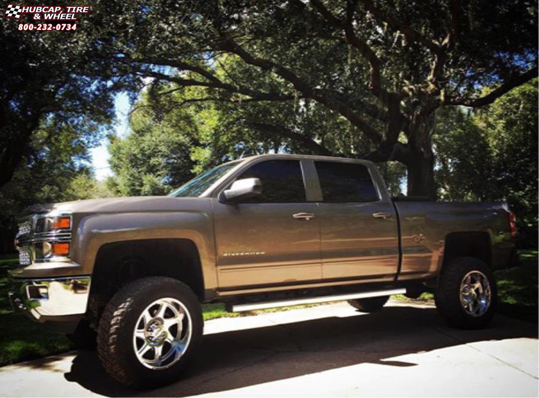 vehicle gallery/chevrolet silverado 1500 moto metal mo976  PVD wheels and rims