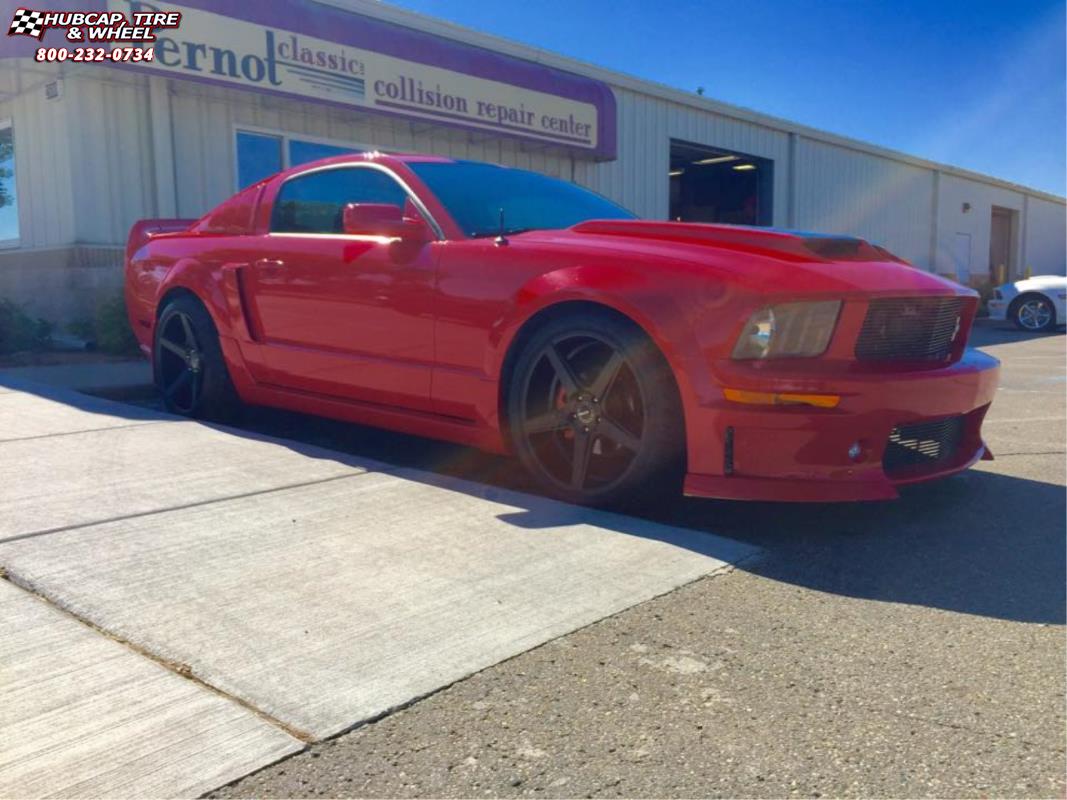 vehicle gallery/ford mustang xd series km685 district   wheels and rims