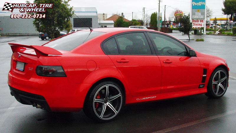 vehicle gallery/2010 holden clubsport foose speed f136  Black  Machined wheels and rims