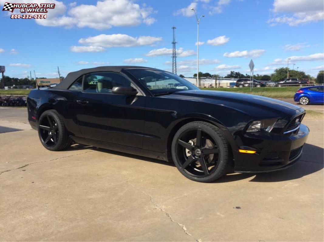 vehicle gallery/ford mustang xd series km685 district   wheels and rims