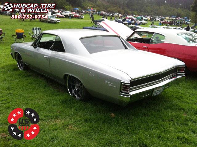 vehicle gallery/chevrolet chevelle us mags m one u424 20X9  Polished wheels and rims