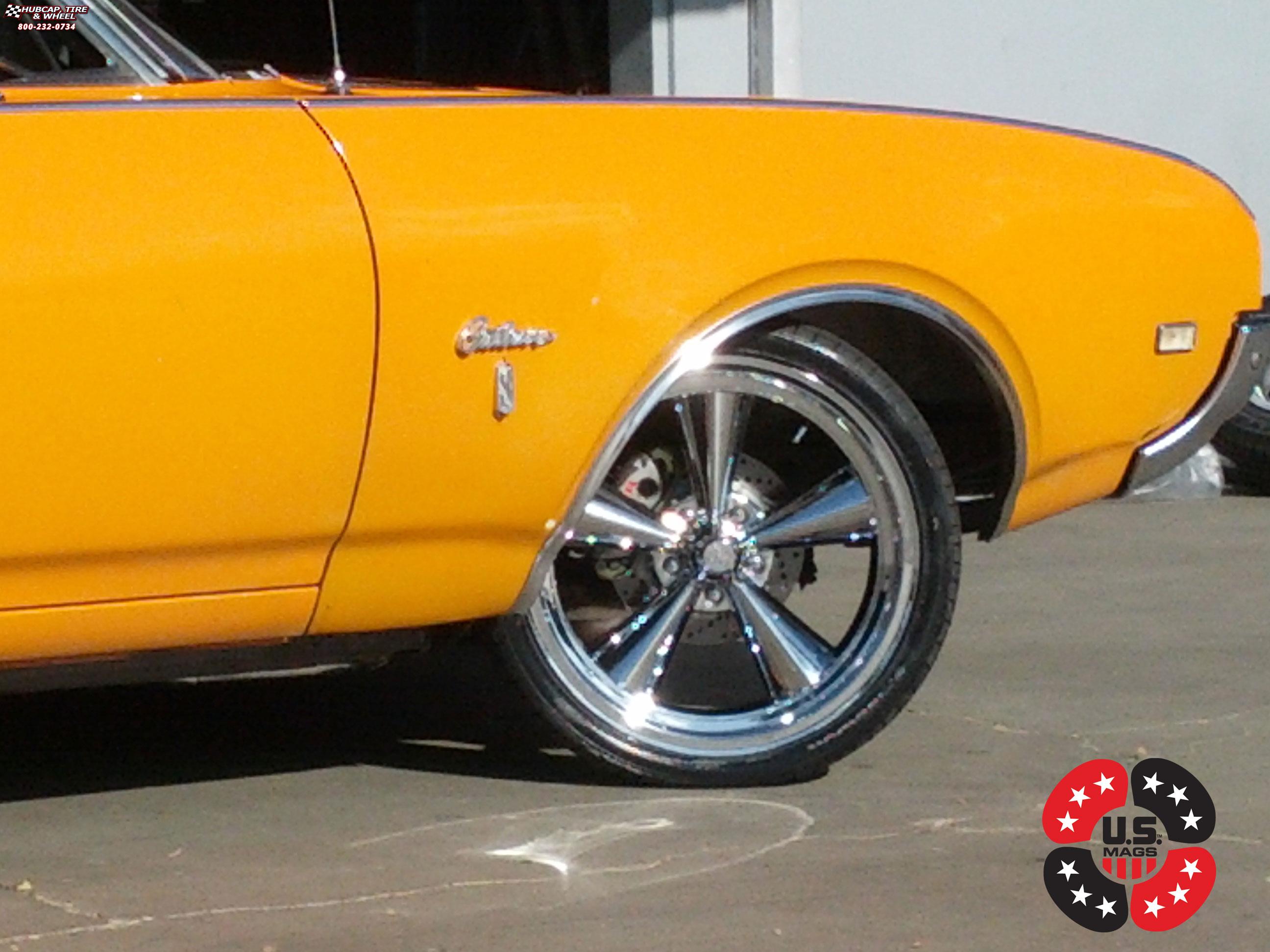 vehicle gallery/chevrolet cutlass us mags standard u106 0X0  Chrome wheels and rims
