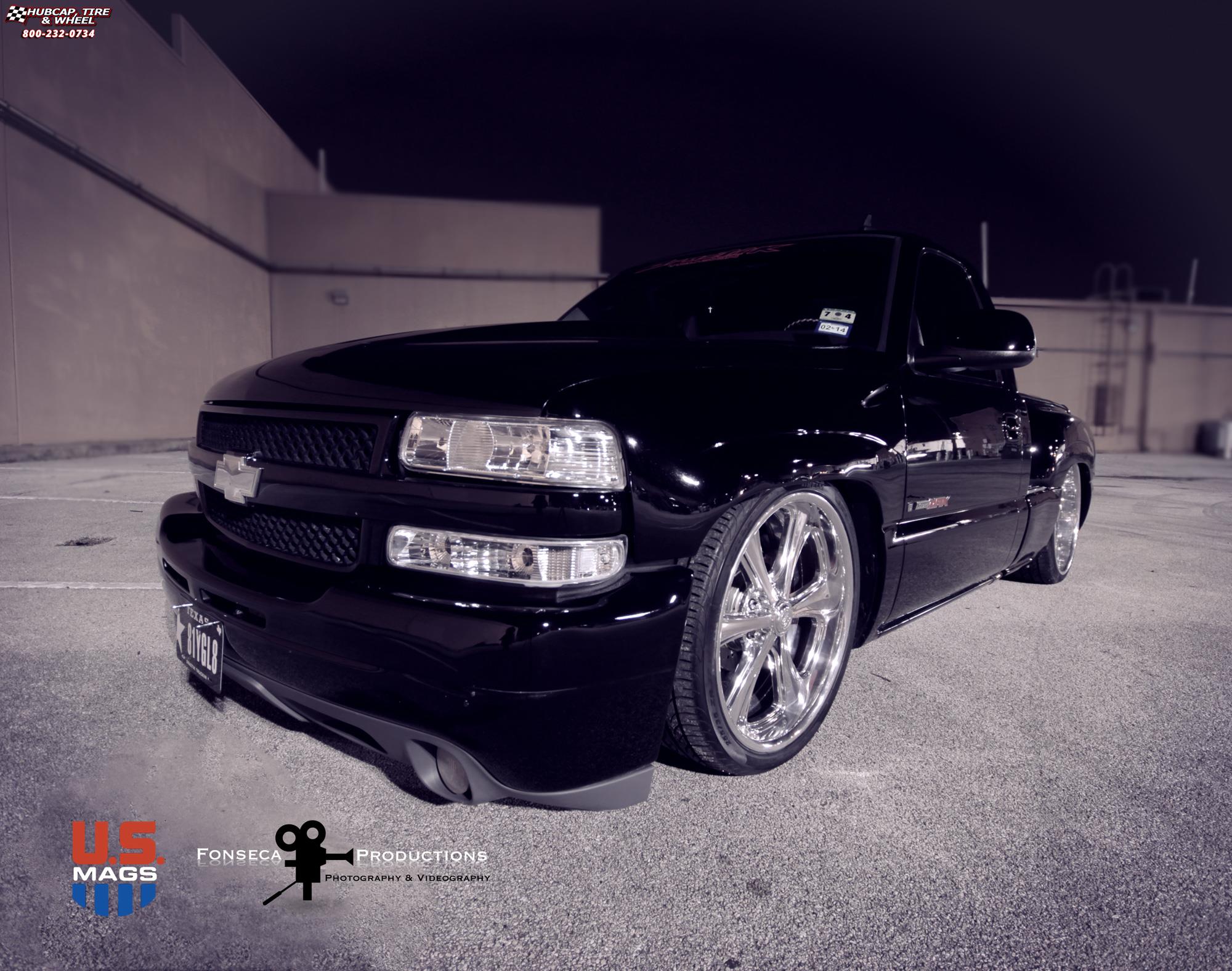 vehicle gallery/chevrolet silverado us mags milner u214 22X9  Polished wheels and rims