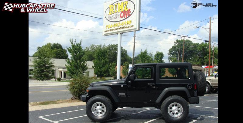 vehicle gallery/jeep wrangler fuel revolver d526 17X9 Silver wheels and rims