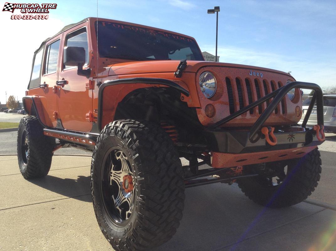 vehicle gallery/2013 jeep wrangler moto metal mo909  Black Machined wheels and rims