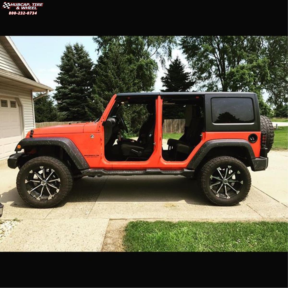 vehicle gallery/jeep wrangler xd series xd779 badlands x  Gloss Black Machined wheels and rims