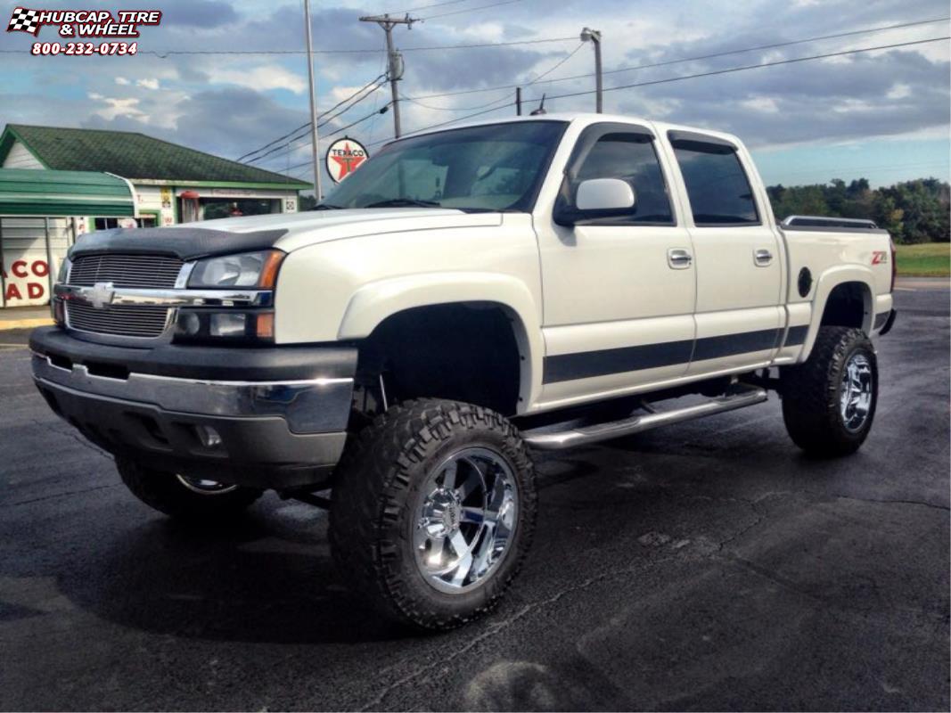 vehicle gallery/chevrolet silverado 1500 moto metal mo962  Chrome wheels and rims